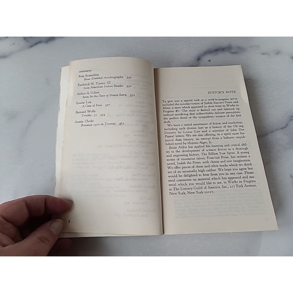 Works In Progress Number 8 Paperback - Picture 4 of 10